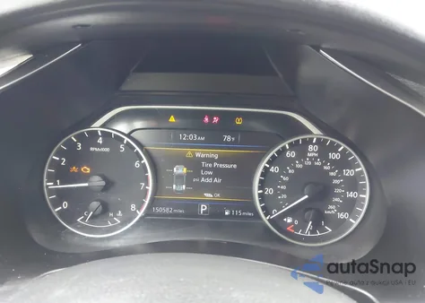 2017 Nissan Murano Sl z USA, uszkodzony, nr VIN 5N1AZ2MH5HN139573